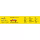 Heller STARTER KIT Renault 4 TL/GTL Sun Roof autó makett