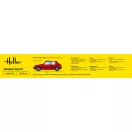 Heller STARTER KIT Peugeot 205 GTI autó makett