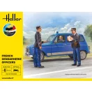 Heller STARTER KIT French Gendarmerie Officers figura makett