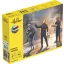 Heller STARTER KIT French Firemen figura makett