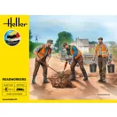 Heller STARTER KIT Road Workers figura makett