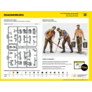 Heller STARTER KIT Road Workers figura makett