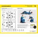 Heller STARTER KIT Car Mechanics I figura makett
