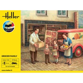 Heller STARTER KIT Grocer Family