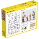 Heller STARTER KIT Grocer Family figura makett