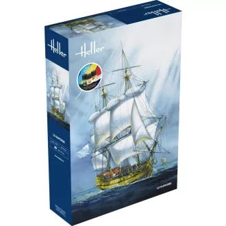Heller STARTER KIT Le Superbe hajó makett