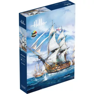 Heller STARTER KIT HMS Victory hajó makett