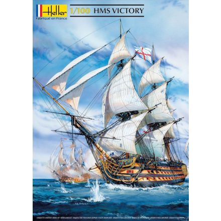 Heller STARTER KIT HMS Victory makett