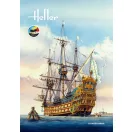 Heller STARTER KIT Soleil Royal hajó makett