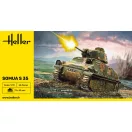 Heller Somua S35 harcjármű makett