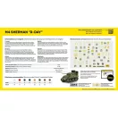 Heller M4 Sherman D-Day harcjármű makett