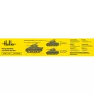 Heller M4A2 Sherman Division Leclerc harcjármű makett