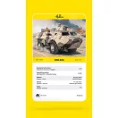 Heller VAB 4x4 harcjármű makett