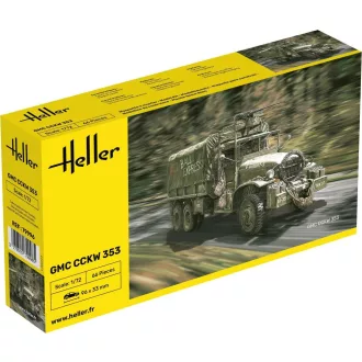 Heller GMC CCKW 353 harcjármű makett