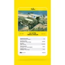 Heller US 1/4 Ton Truck & Trailer harcjármű makett