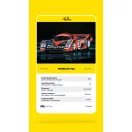 Heller Porsche 962 autó makett
