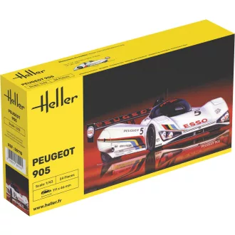 Heller Peugeot 905 autó makett