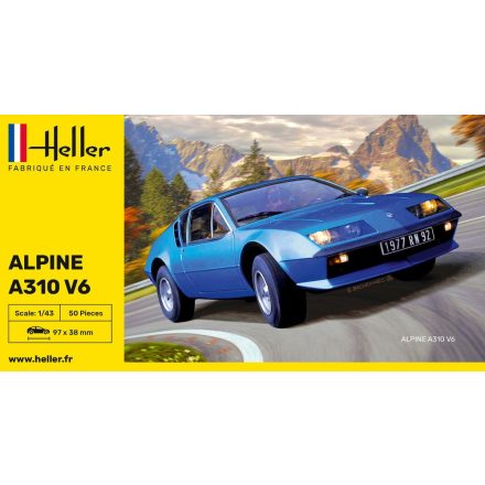 Heller Alpine A310 makett