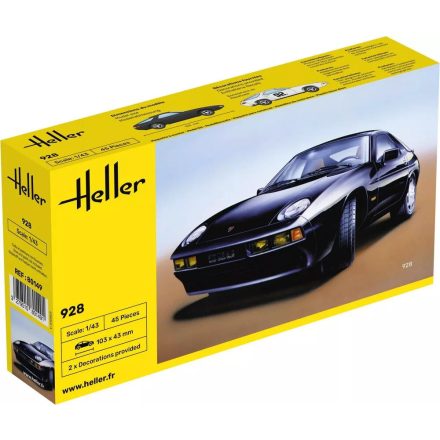 Heller Porsche 928 makett