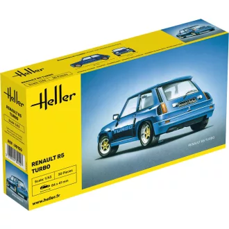 Heller Renault R5 Turbo autó makett