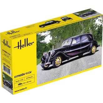 Heller Citroen 11 CV autó makett