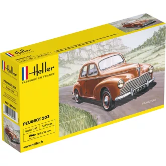 Heller Peugeot 203 autó makett