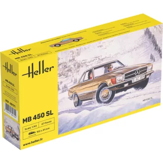 Heller MB 450 SL autó makett
