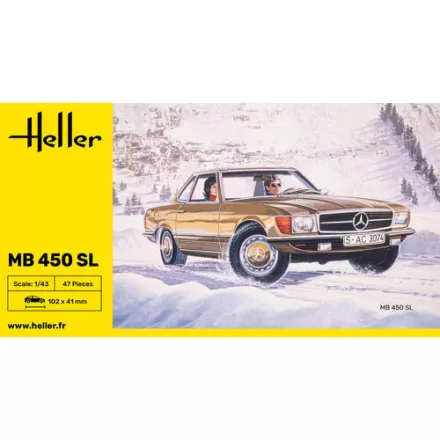 Heller MB 450 SL makett