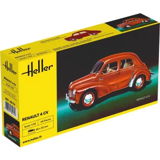 Heller Renault 4 CV autó makett
