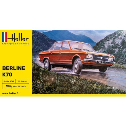 Heller NSU Berline K70 makett