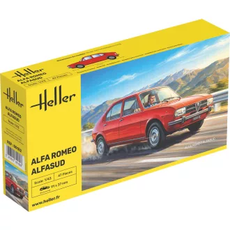 Heller Alfa Romeo Alfasud autó makett