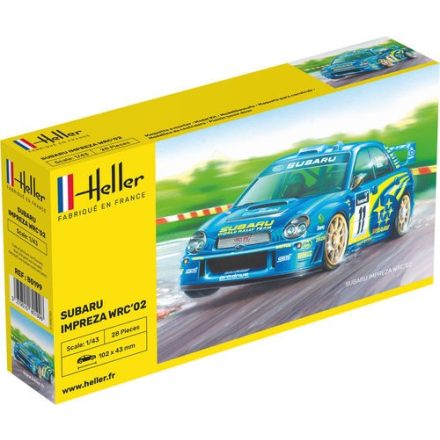 Heller Subaru Impreza WRC'02 makett