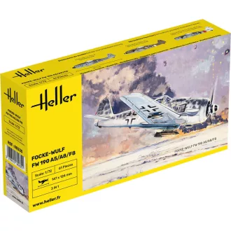 Heller FW 190 A5/A8/F8 repülő makett