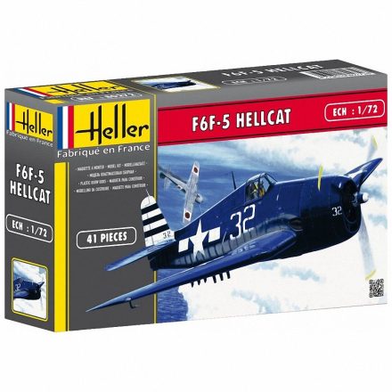 Heller Grumman F6F Hellcat makett