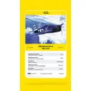 Heller F6F Hellcat repülő makett