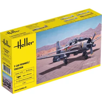 Heller T-28 Fennec / Trojan repülő makett