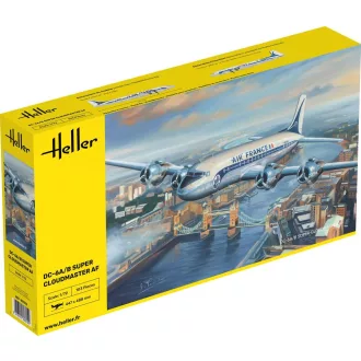 Heller DC6 Super Cloudmaster AF repülő makett