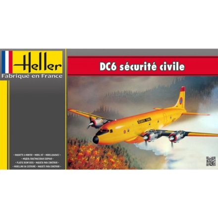 Heller DC6 Securite Civile makett