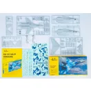Heller SU-27 UB/P Ukraine repülő makett