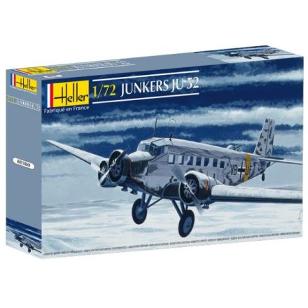 Heller Junkers Ju-52/3m makett