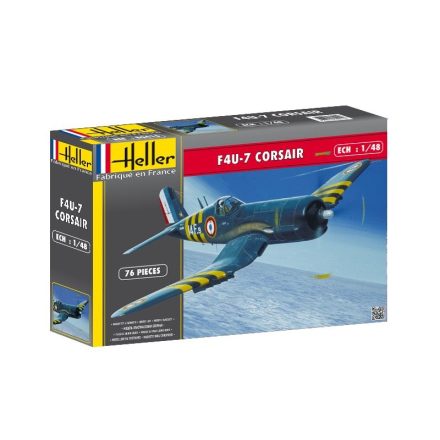 Heller Vought F4U-7 Corsair makett