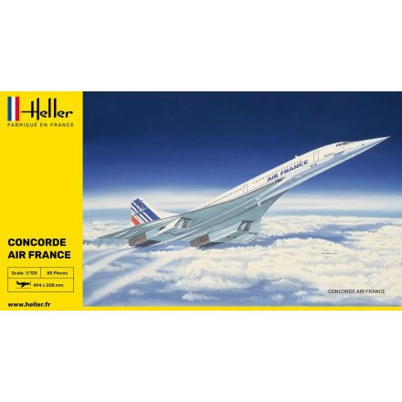 Heller Concorde AF makett