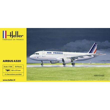Heller A 320 AF makett
