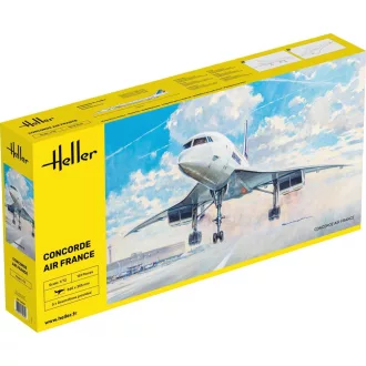 Heller Concorde AF repülő makett