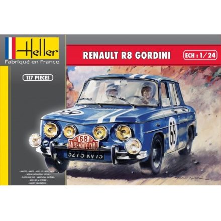 Heller Renault R8 Gordini makett