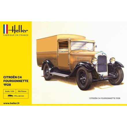 Heller Citroen C4 Fourgonnette 1928 makett
