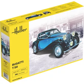 Heller Bugatti T 50 autó makett
