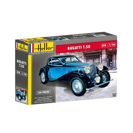 Heller Bugatti T 50 makett