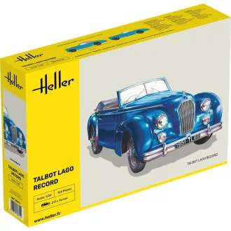 Heller Talbot Lago Record autó makett