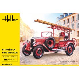 Heller Citroen C4 Fire Brigade makett